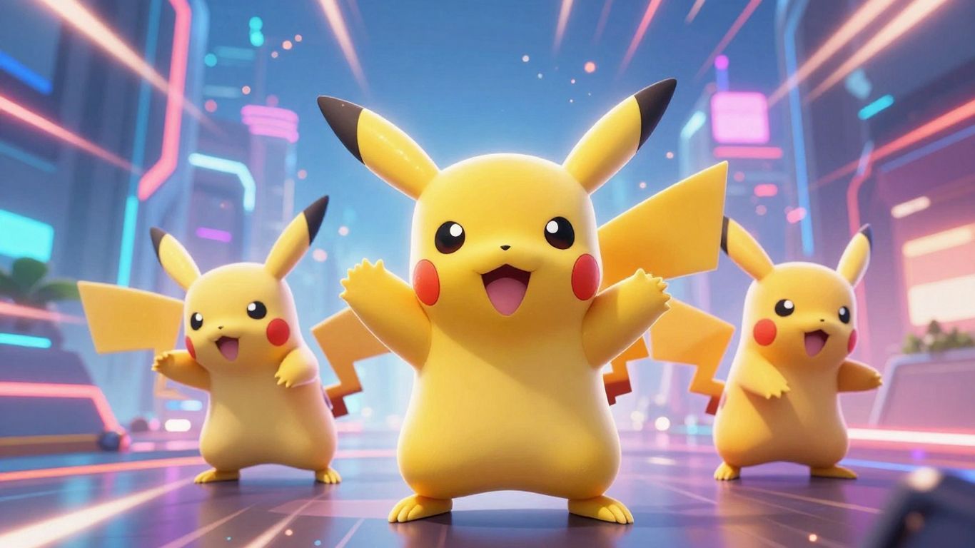 ポケモン チャンピオンズのピカチュウと仲間たち