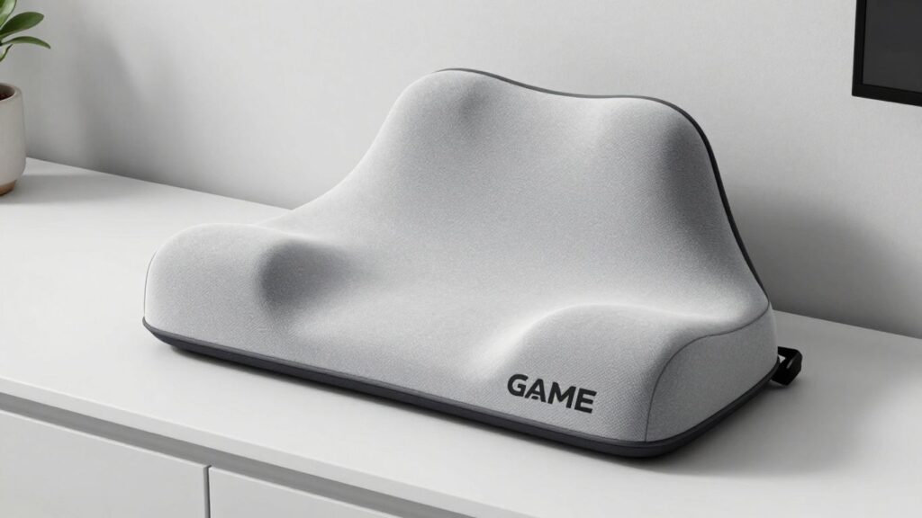 ゲーミング枕「YOKONEGU GAME」の快適なデザイン