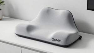 ゲーミング枕「YOKONEGU GAME」の快適なデザイン