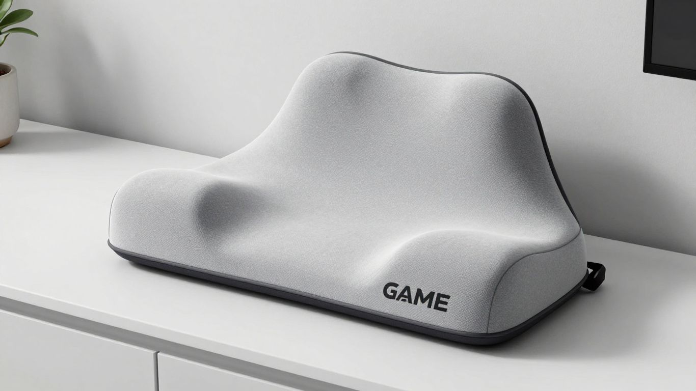 ゲーミング枕「YOKONEGU GAME」の快適なデザイン