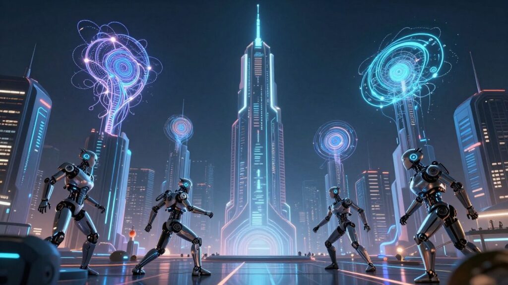 OpenClawとAIエージェントの未来都市