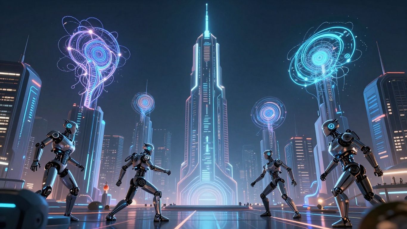 OpenClawとAIエージェントの未来都市