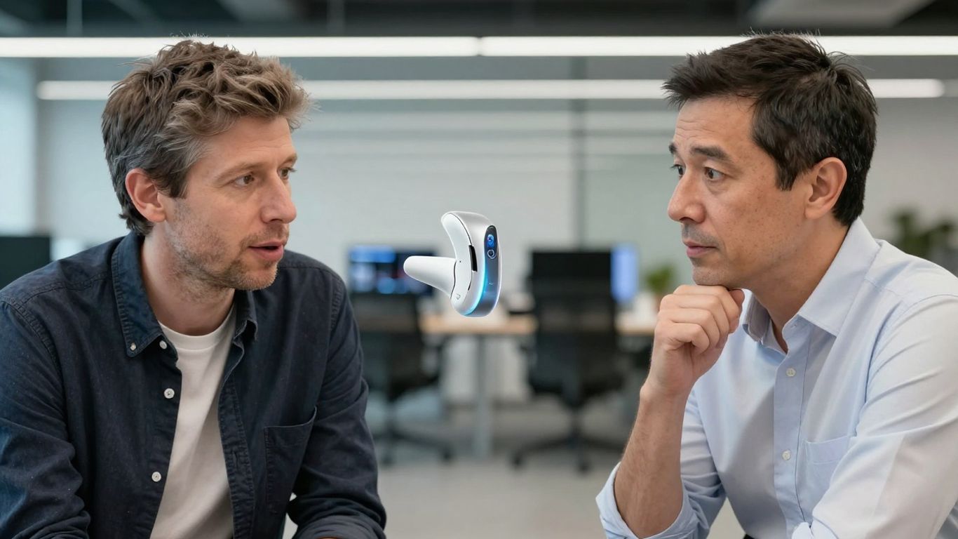 サム・アルトマンとジョニー・アイブ、AIガジェット開発