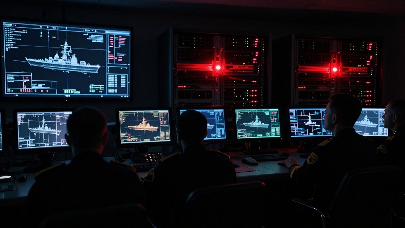 海上自衛隊の艦艇指揮通信系統へのサイバー攻撃