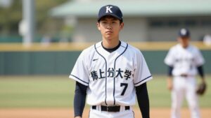 慶大野球部主将、将来の夢は総理大臣
